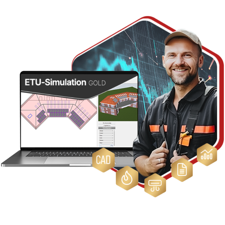 Nutzungsvertrag 2 Jahre | ETU-Simulation Gold 1 User
