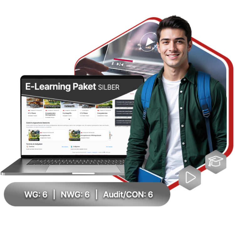 E-Learning Silber