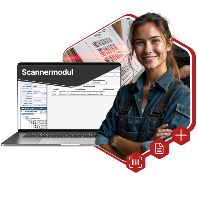Nutzungsvertrag Kaufmann Scanner-Modul